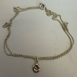 Roxanne Assoulin Gold “e” Necklace
